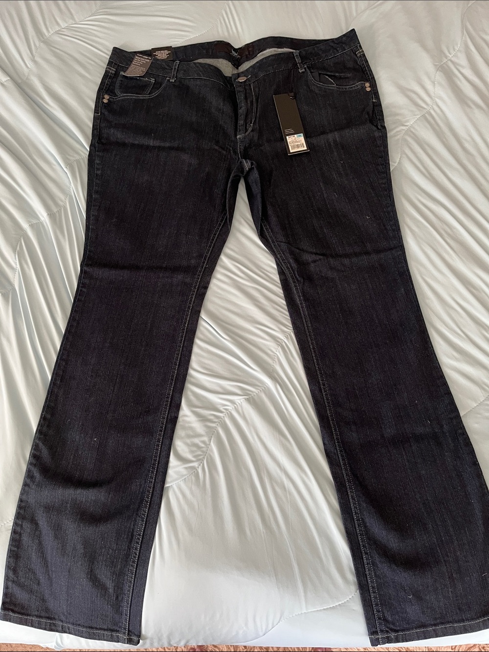 Target Women's Straight Leg Jeans in Dark Wash